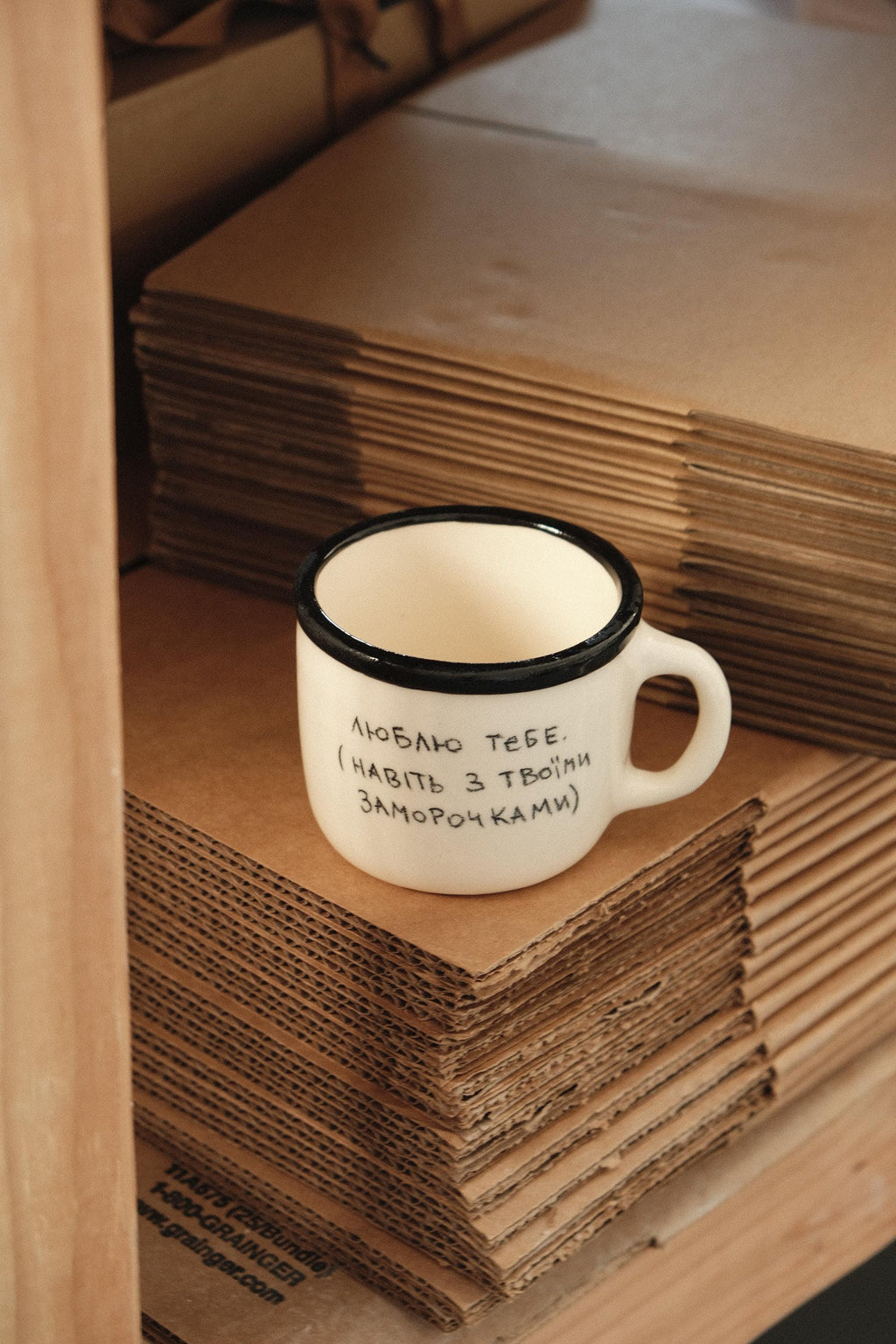 Vintage Notes Mug