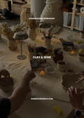 Clay & Wine Workshop | 08.09