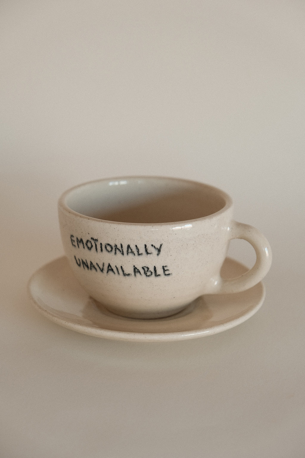 Classic Emotionally Unavailable Mug