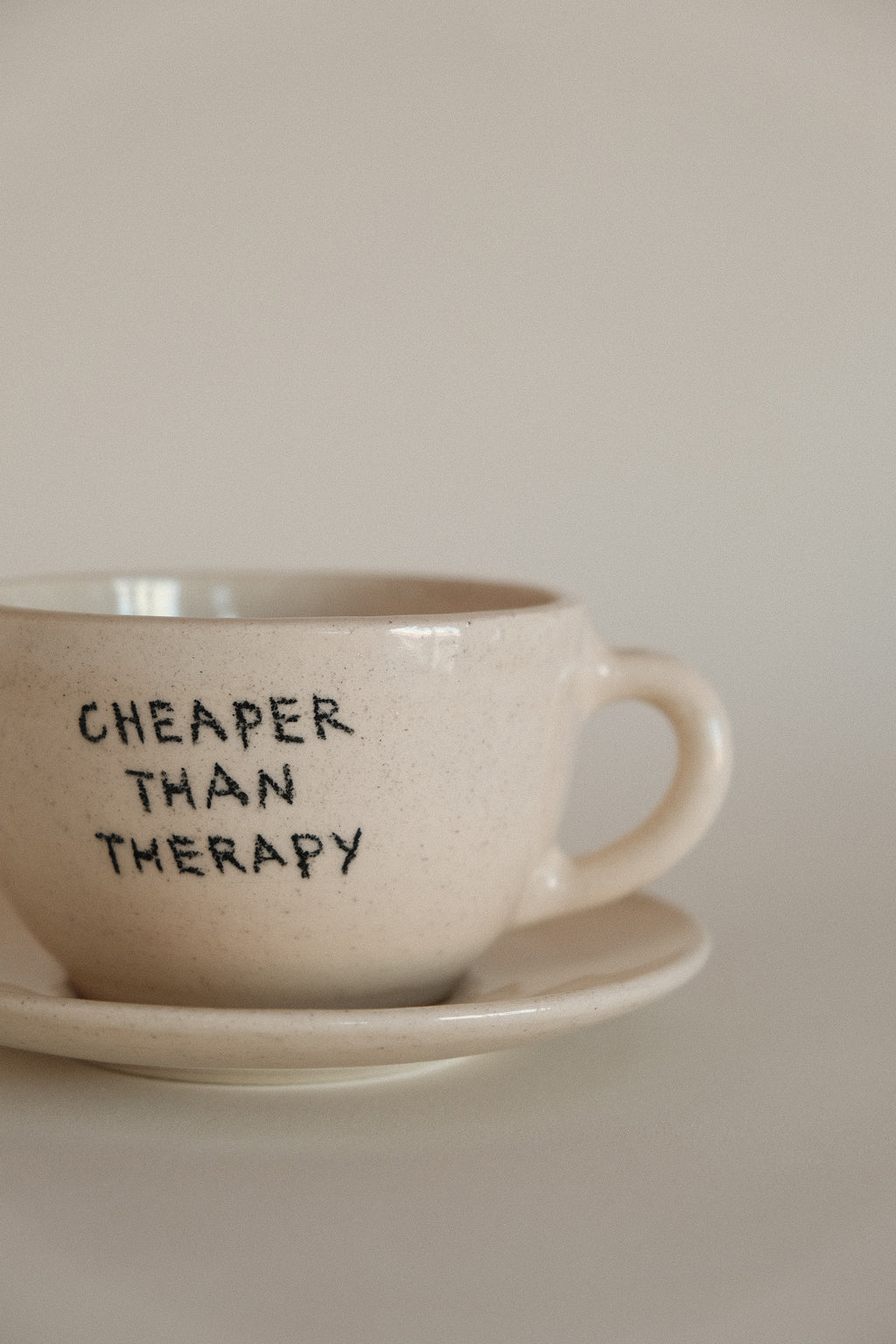 Classic Cheaper Than Therapy Mug