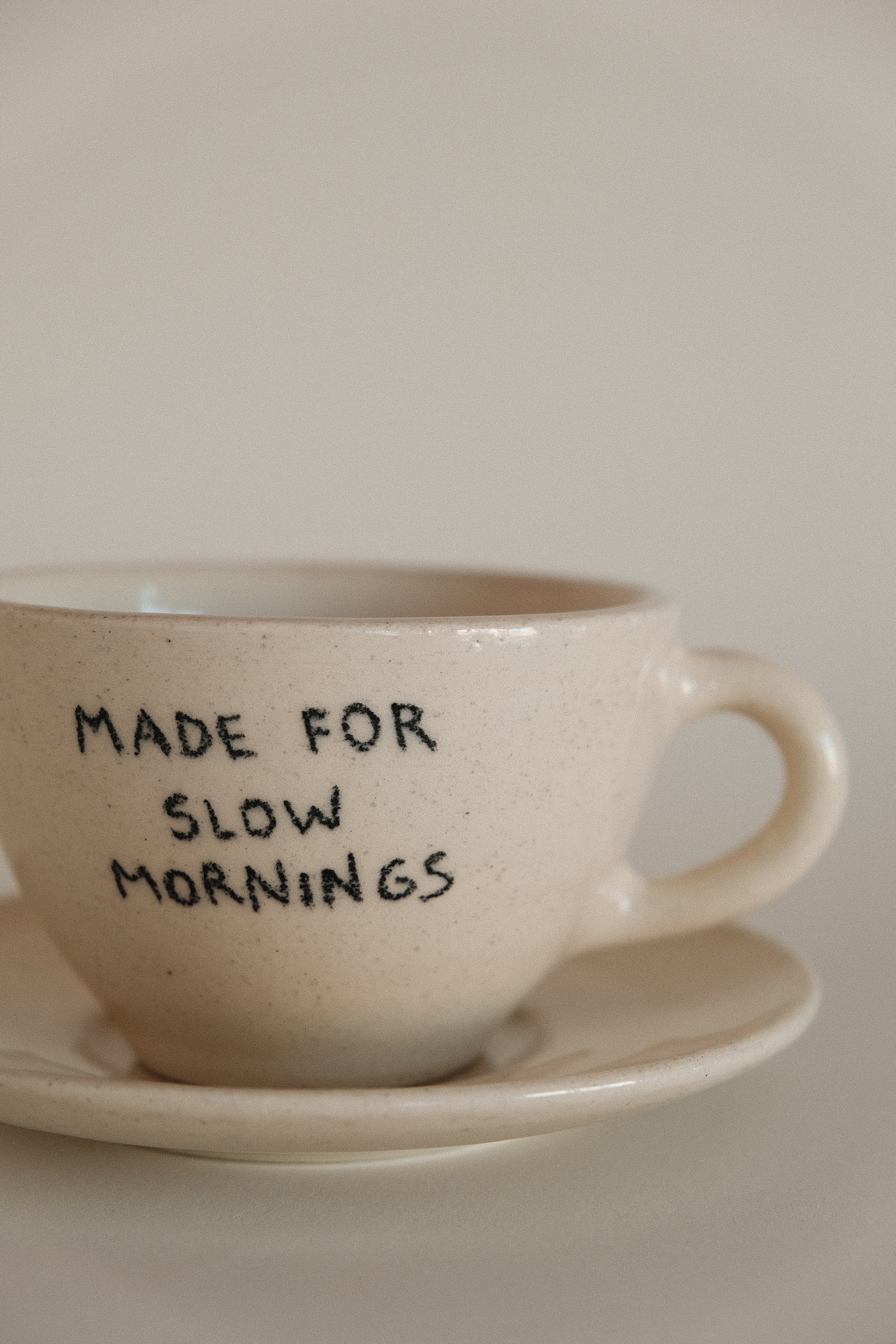 Classic Slow Mornings Mug