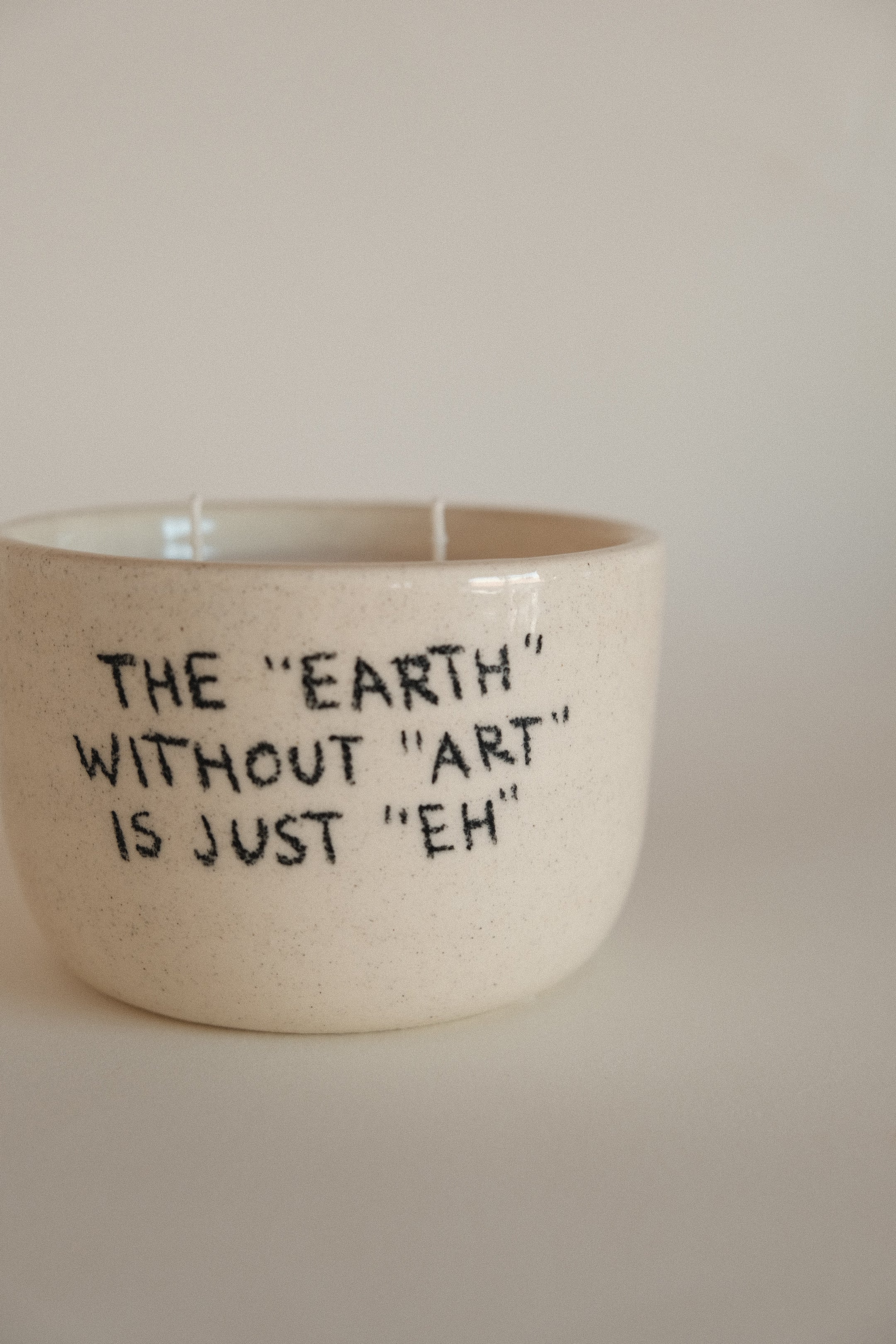 Earth Without Art Candle