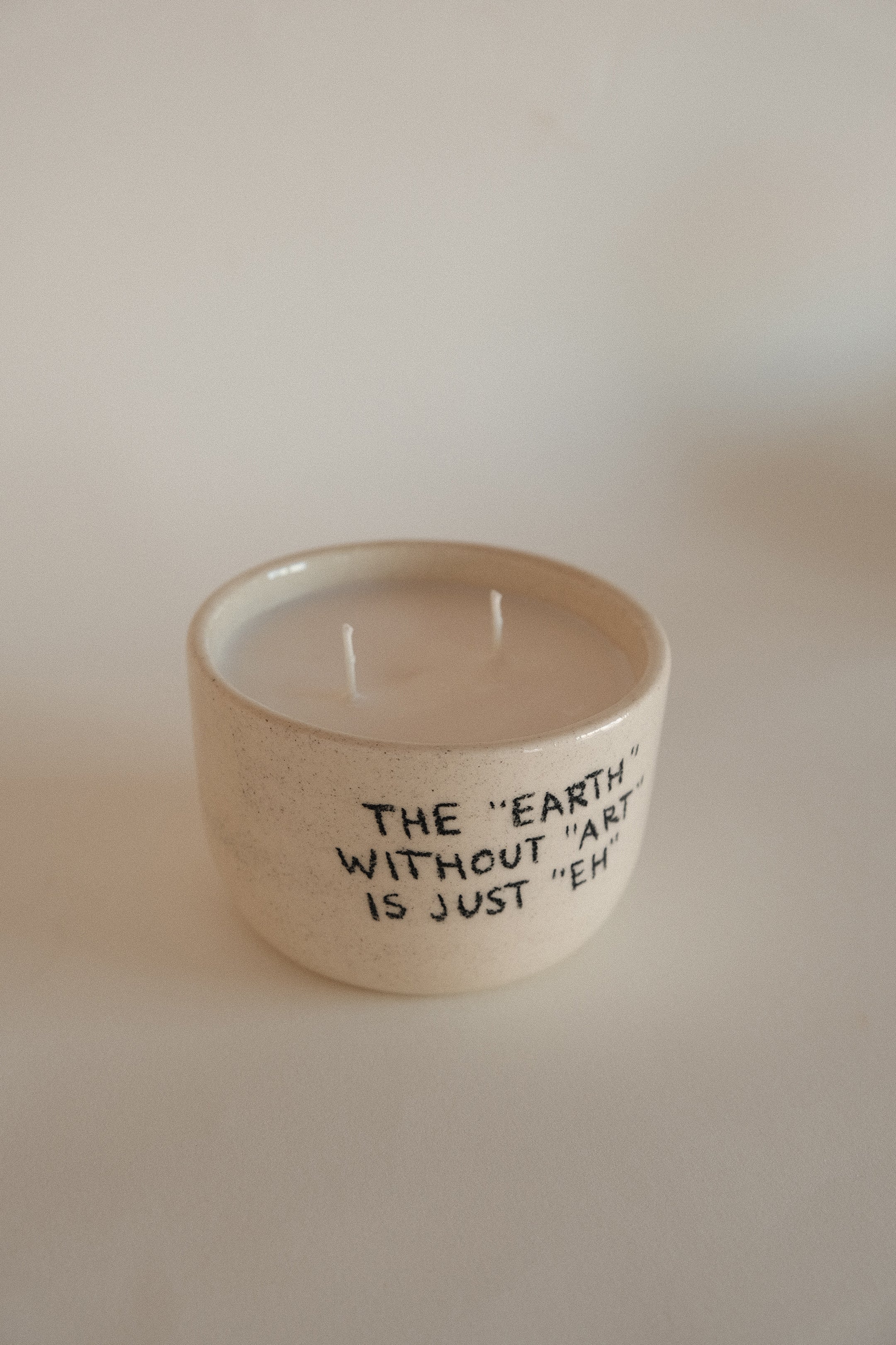 Earth Without Art Candle