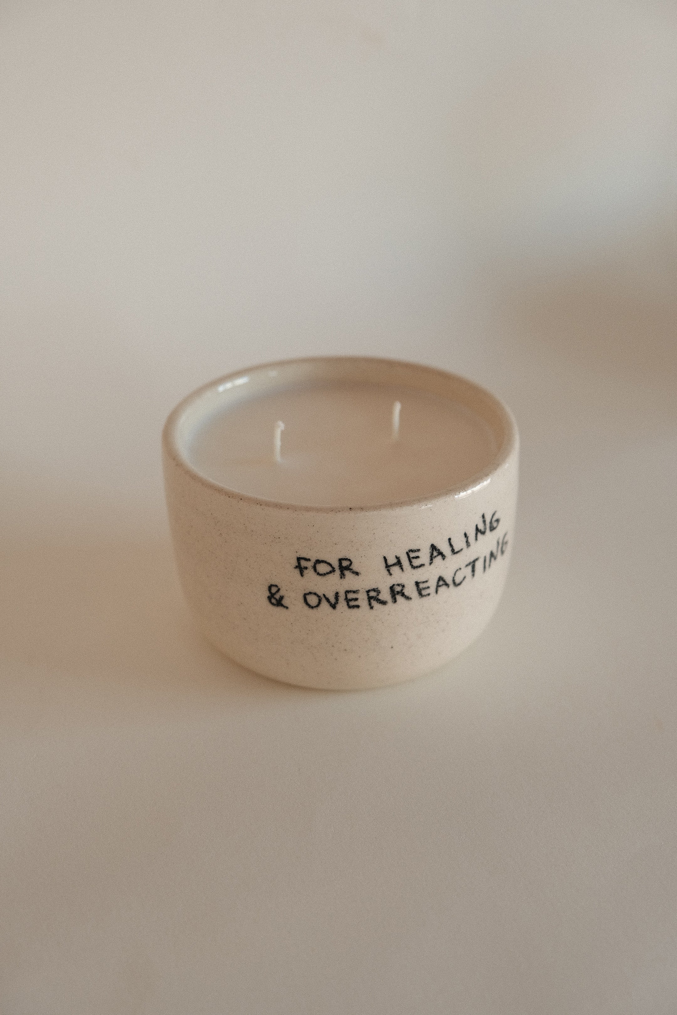 Healing & Overreacting Candle