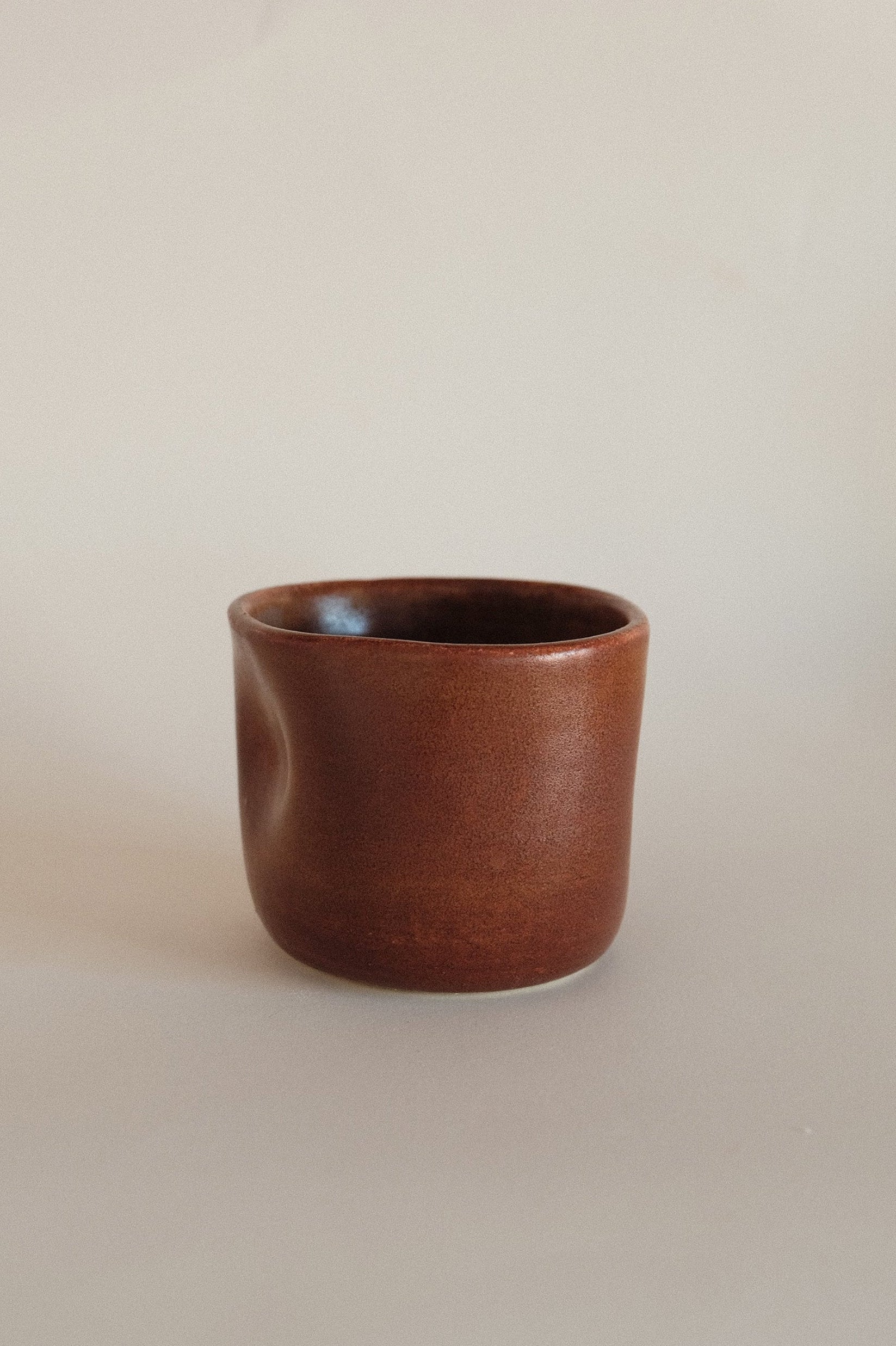Thumb Cup in Terracotta