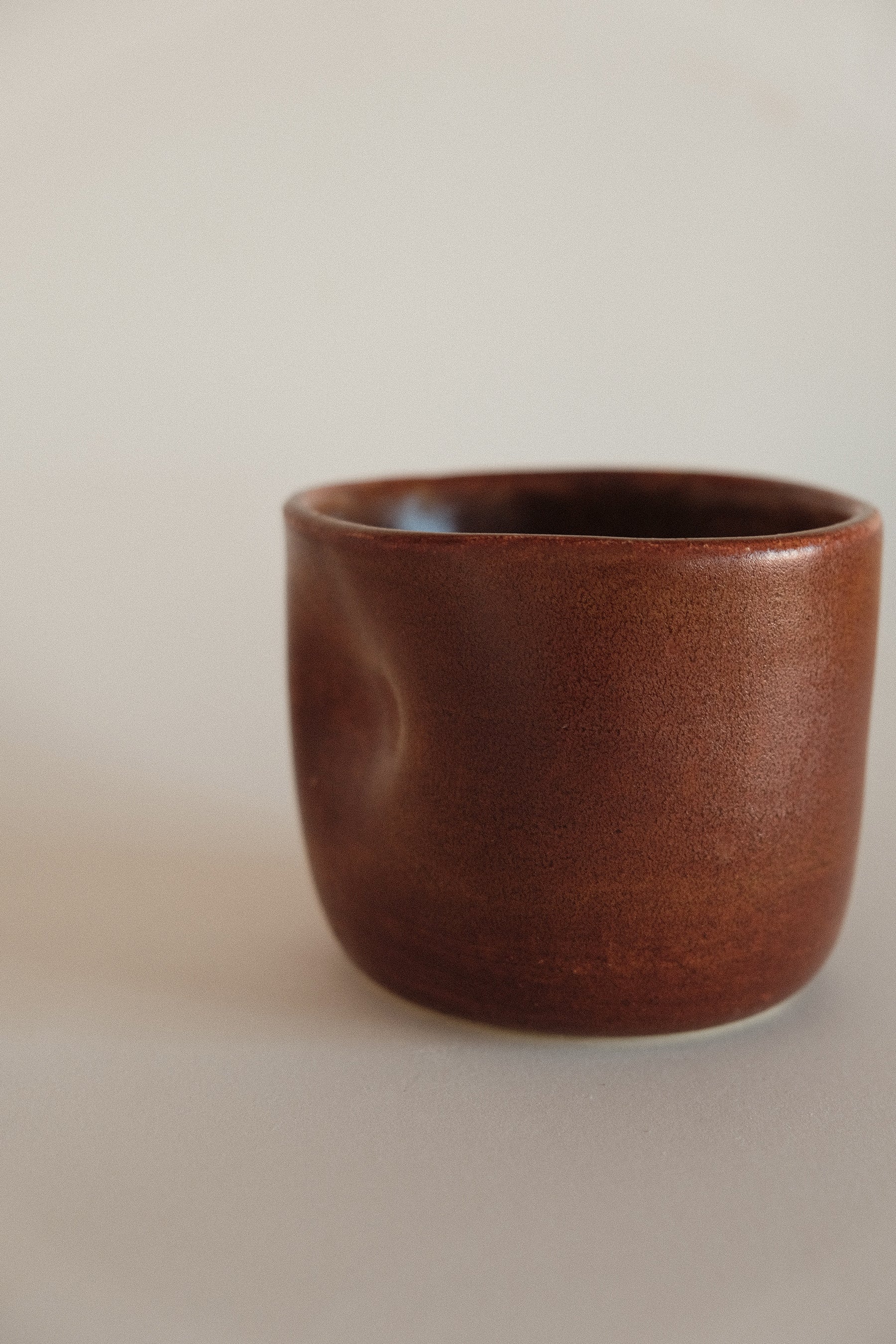 Thumb Cup in Terracotta