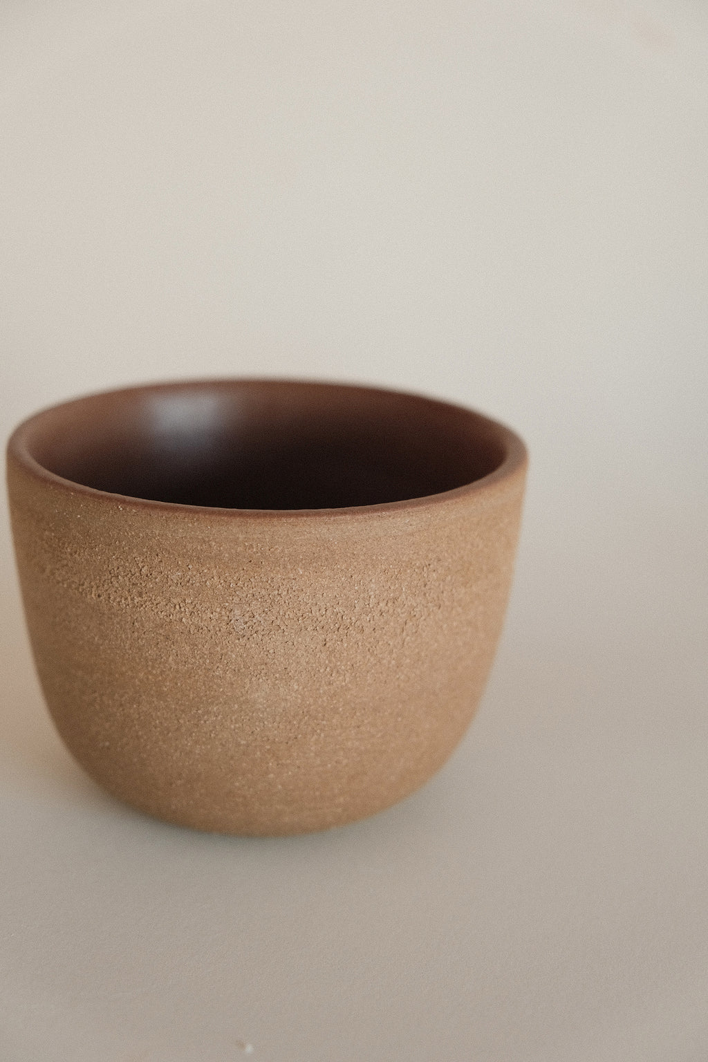 Wide Cup in Earthy