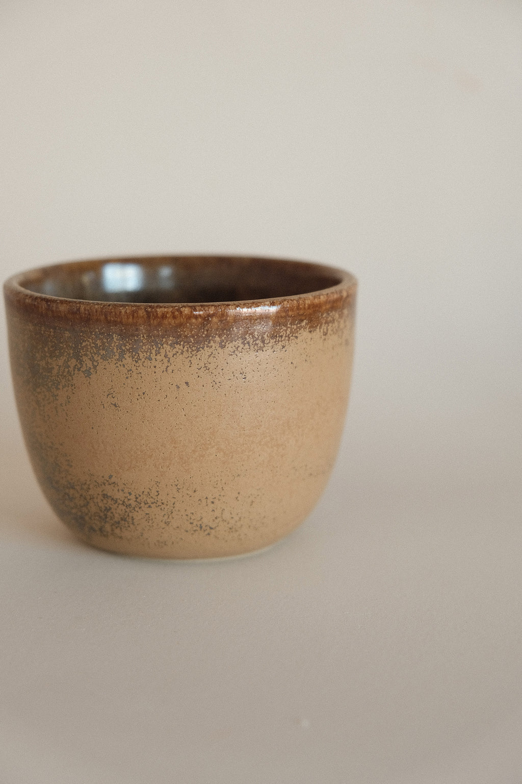 Wide Cup in Desert Sand