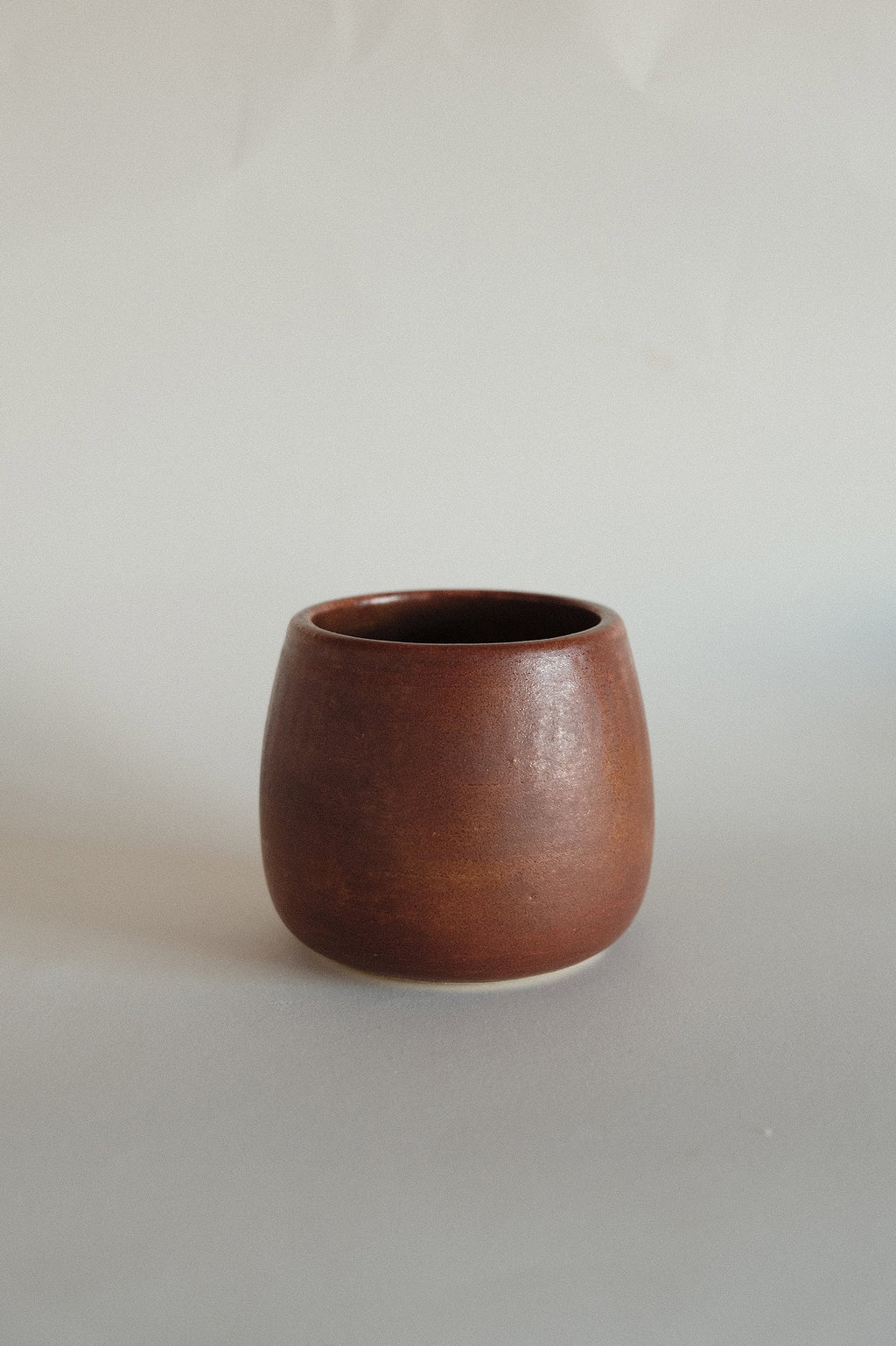 Round Cup in Terracotta