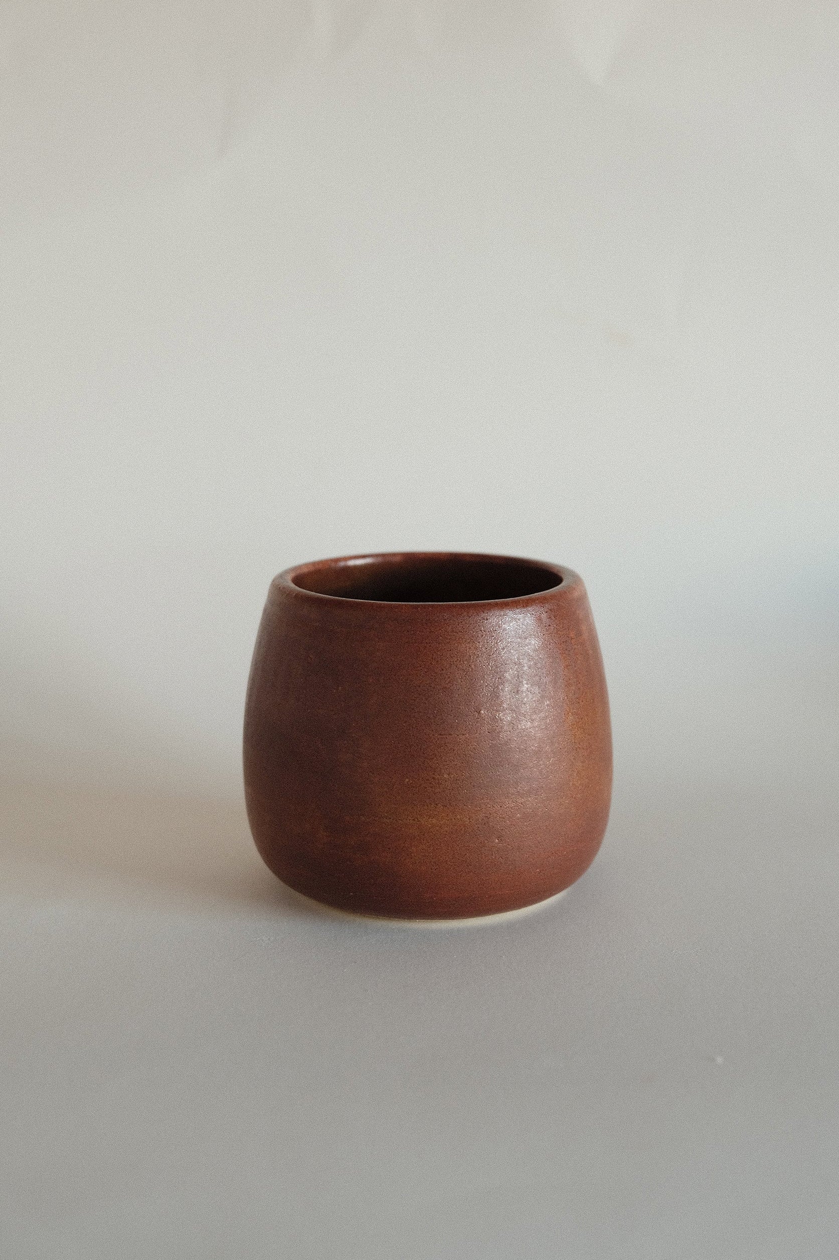 Round Cup in Terracotta