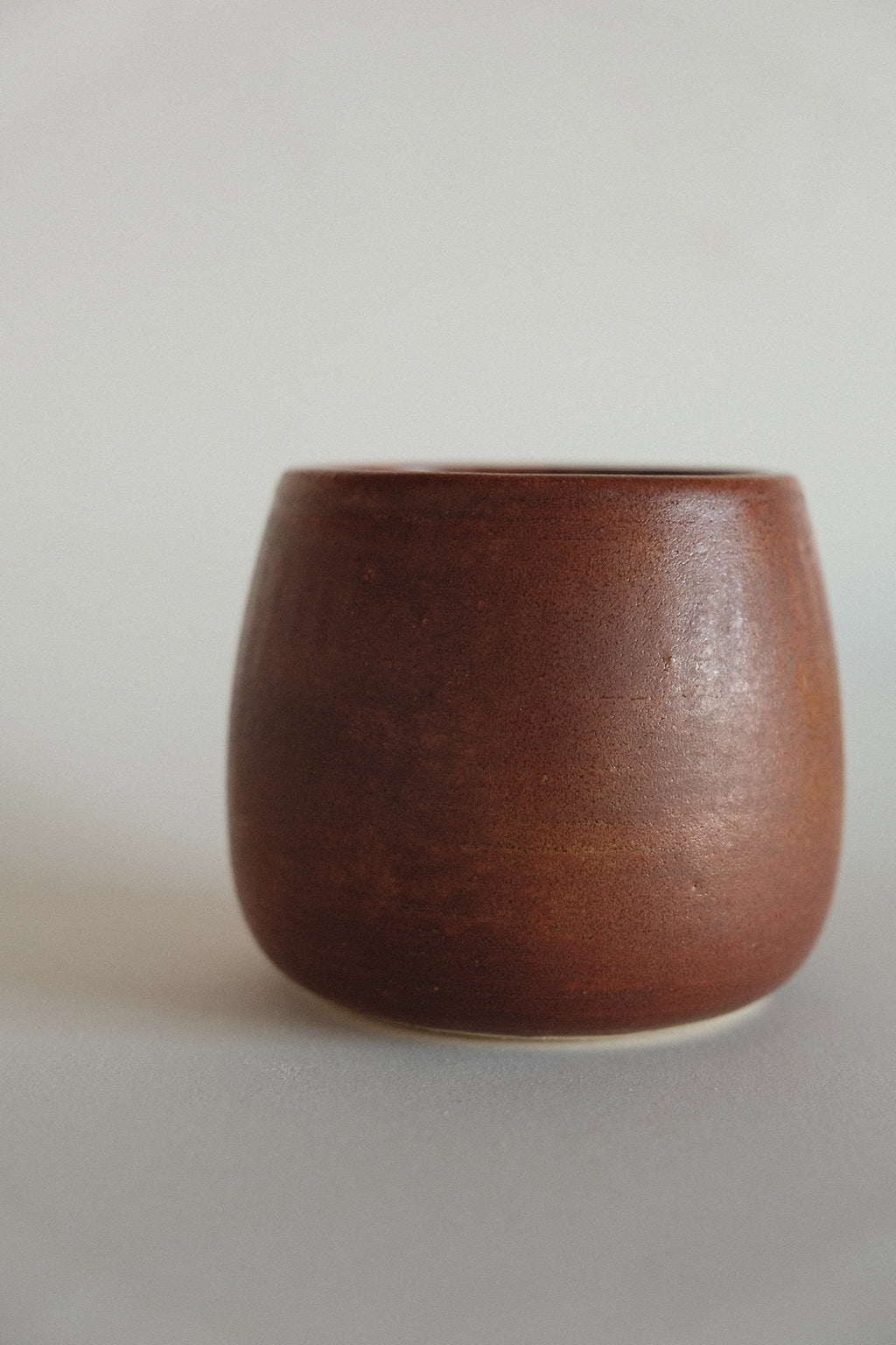 Round Cup in Terracotta