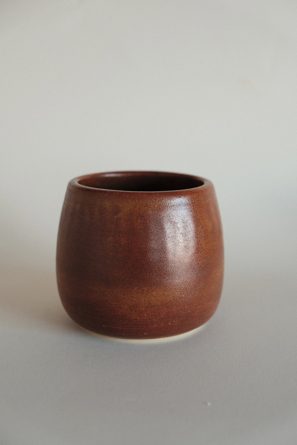Round Cup in Terracotta