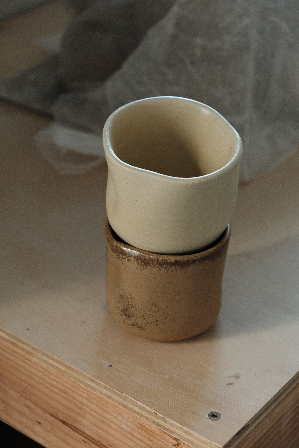 Thumb Cup in Desert Sand