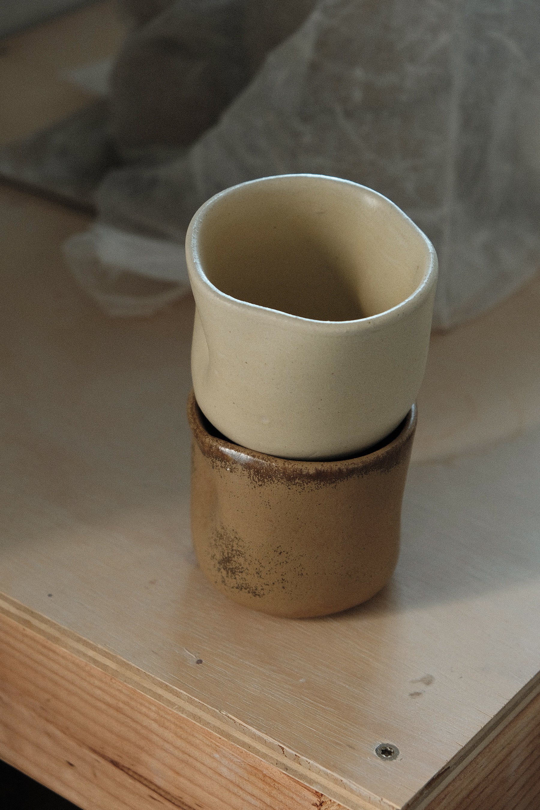 Thumb Cup in Desert Sand