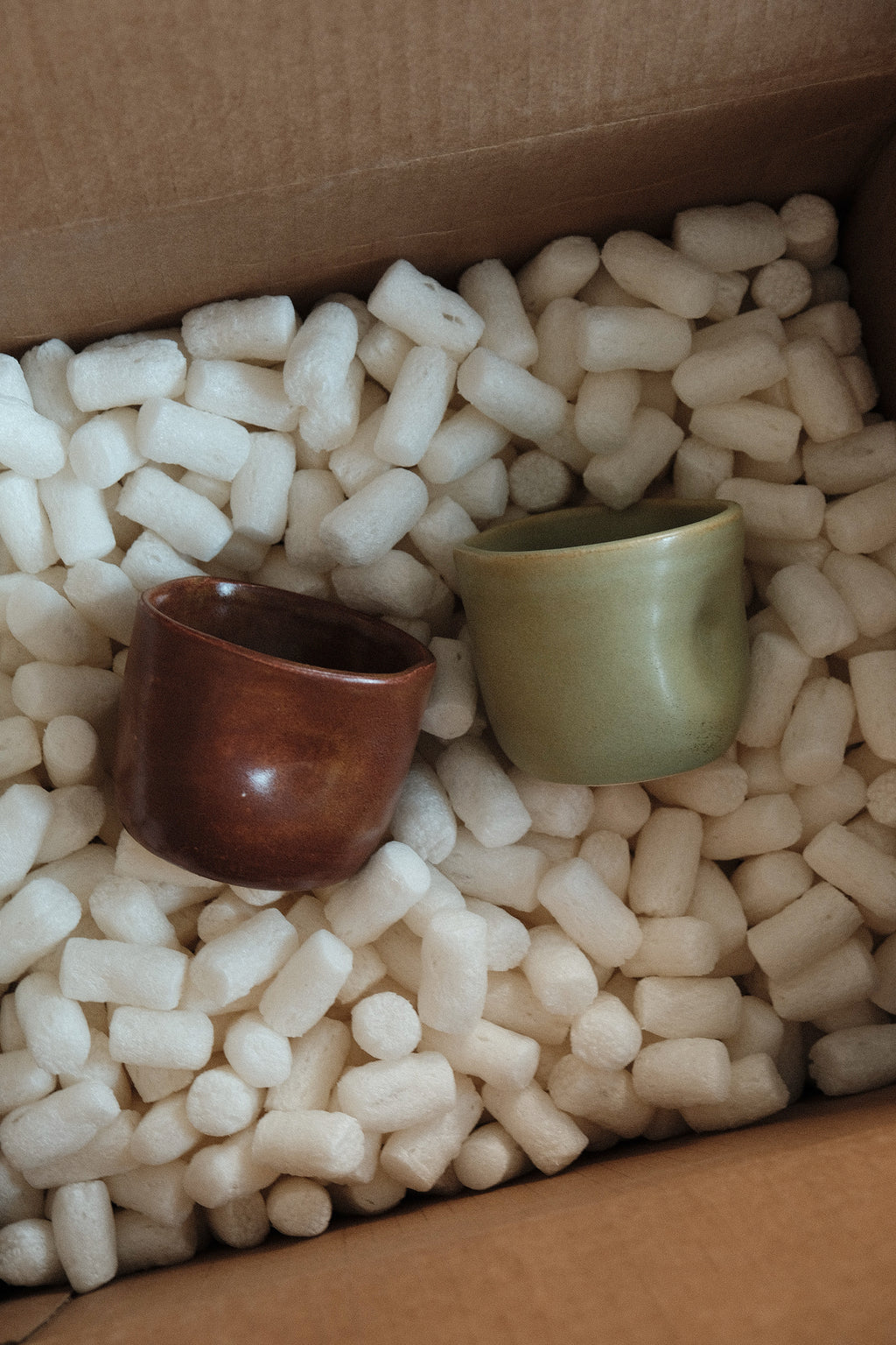 Thumb Cup in Terracotta