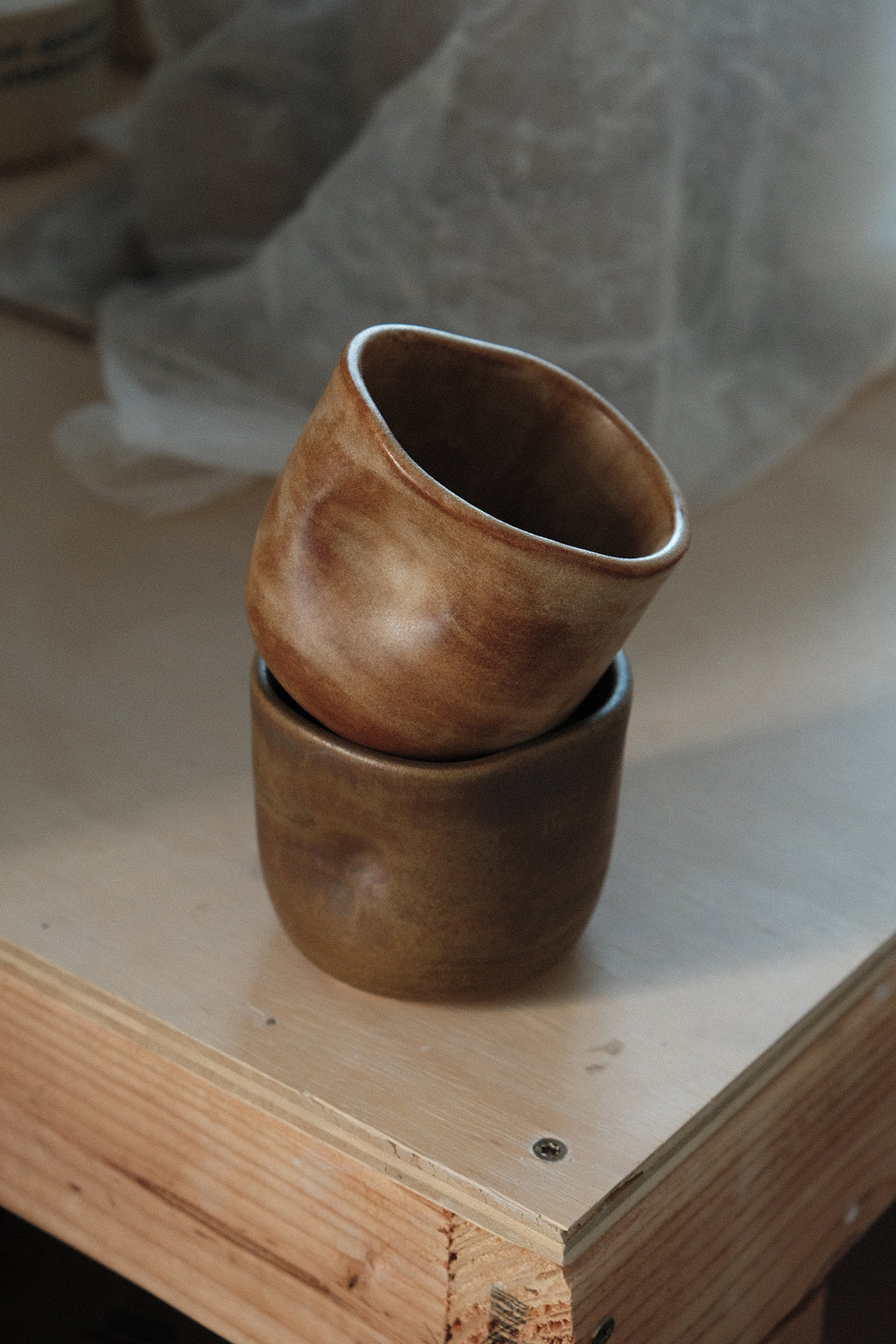 Thumb Cup in Sandy