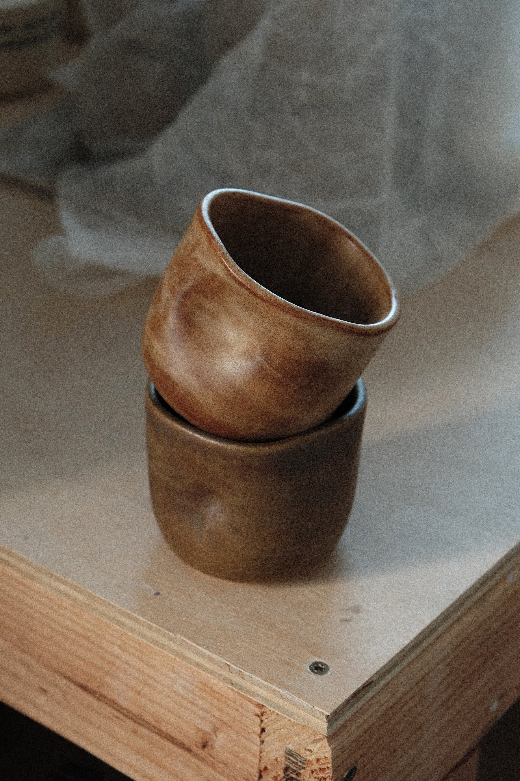 Thumb Cup in Sandy