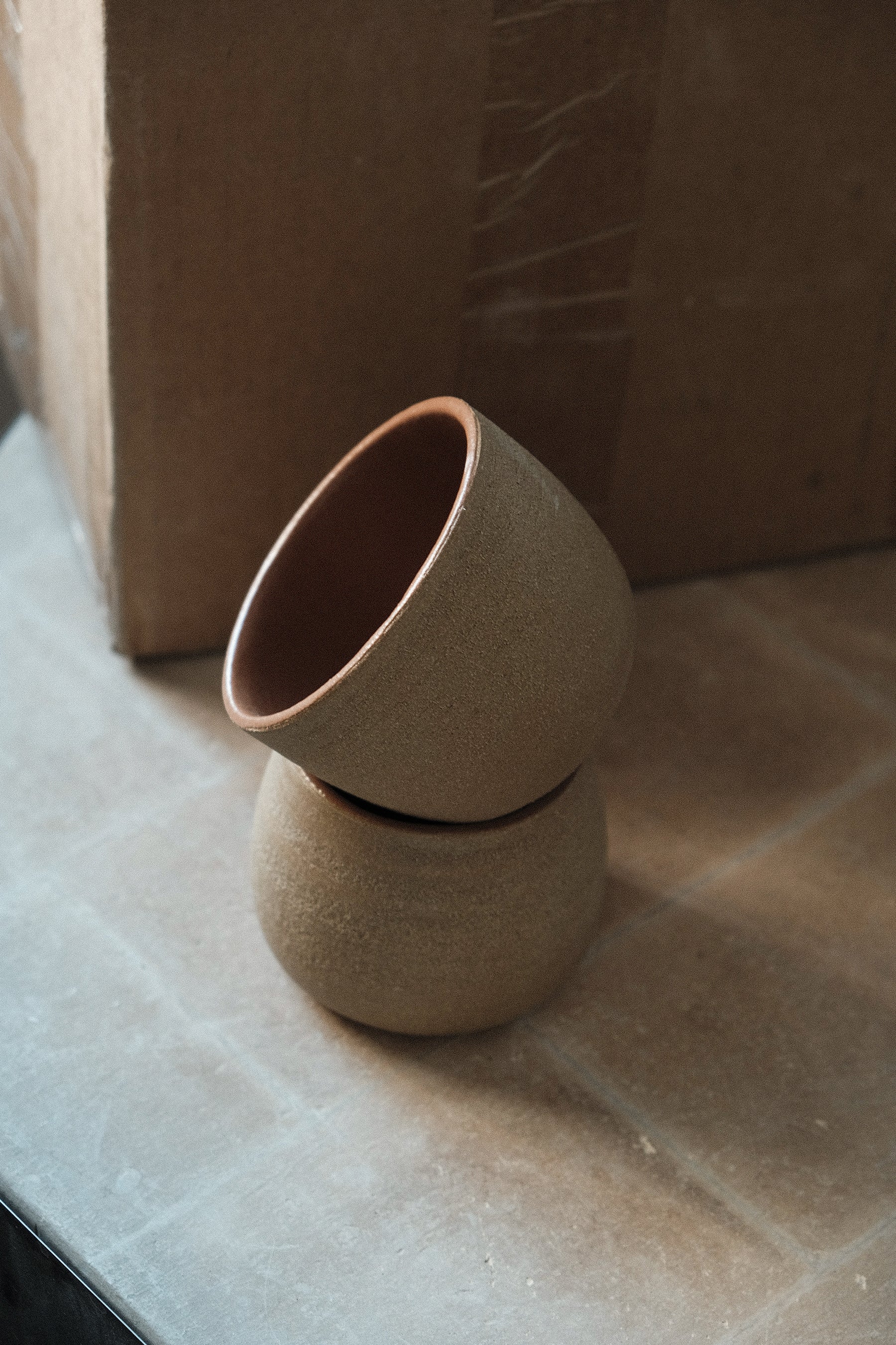 Round Cup in Earthy