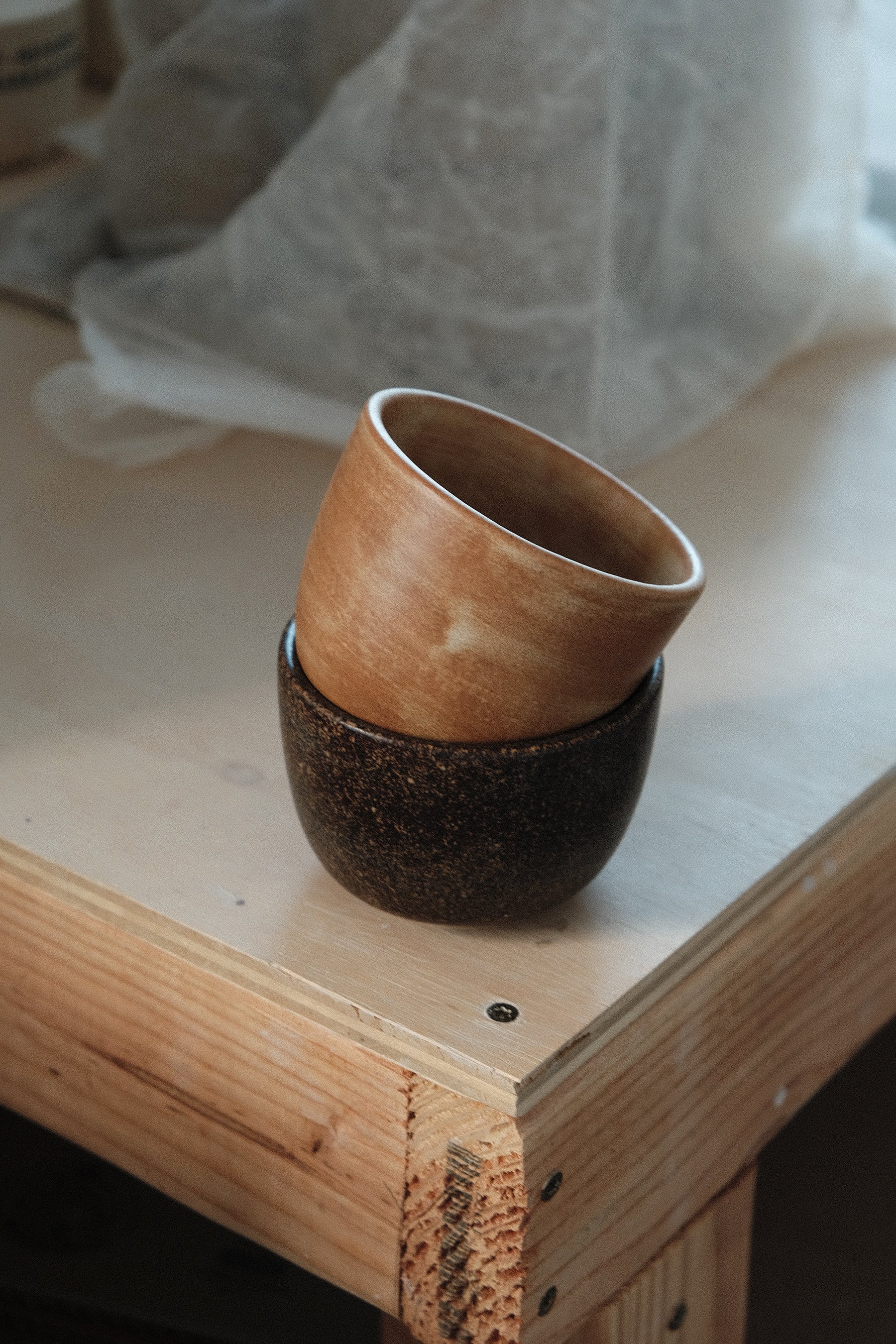 Wide Cup in Roast