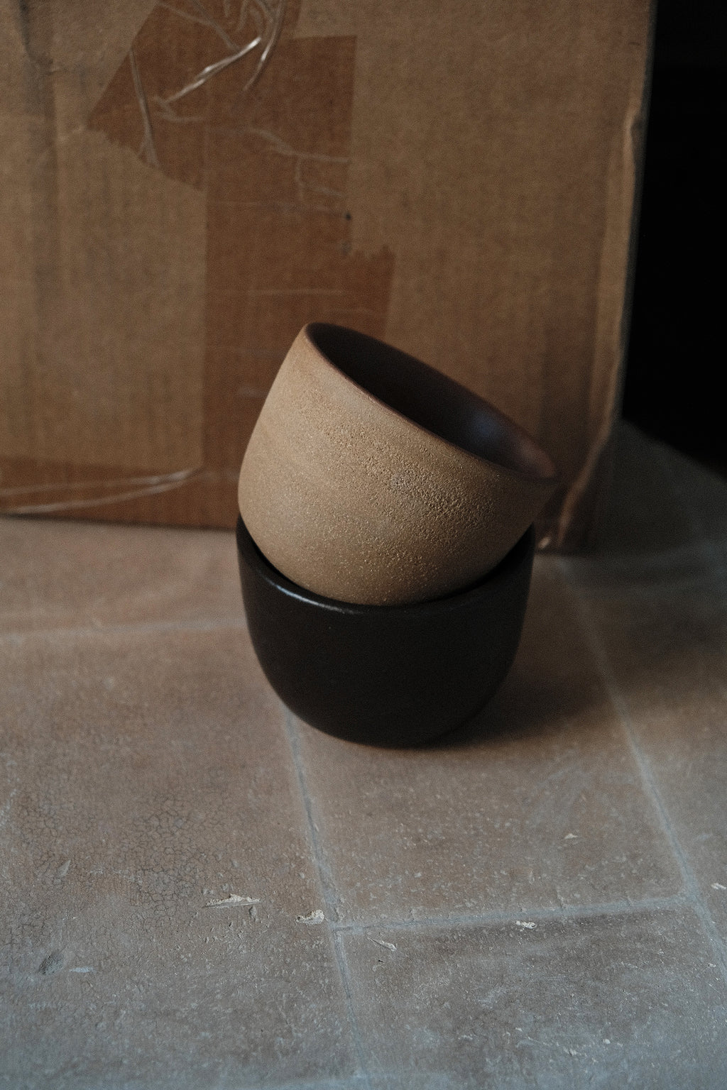 Wide Cup in Earthy