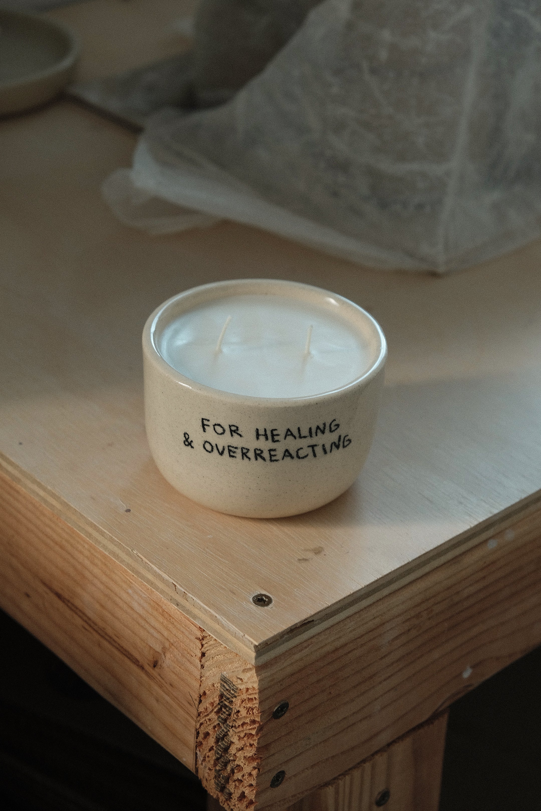 Healing & Overreacting Candle