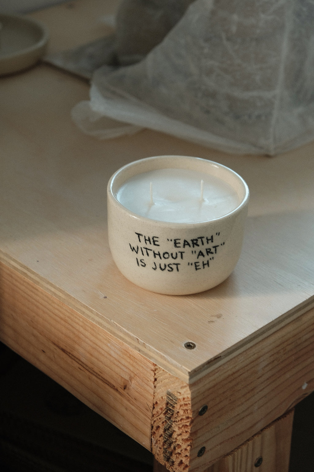 Earth Without Art Candle