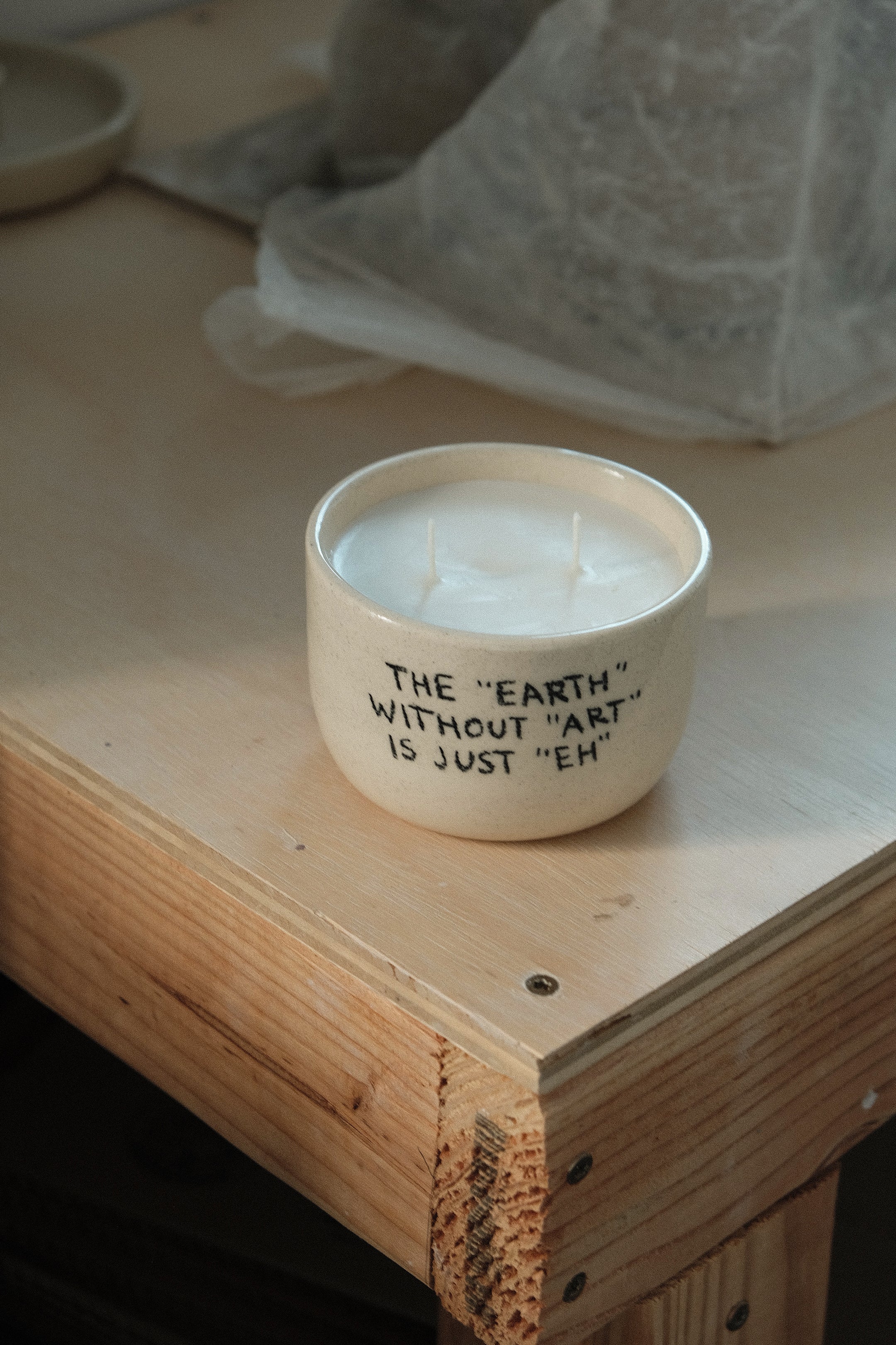 Earth Without Art Candle