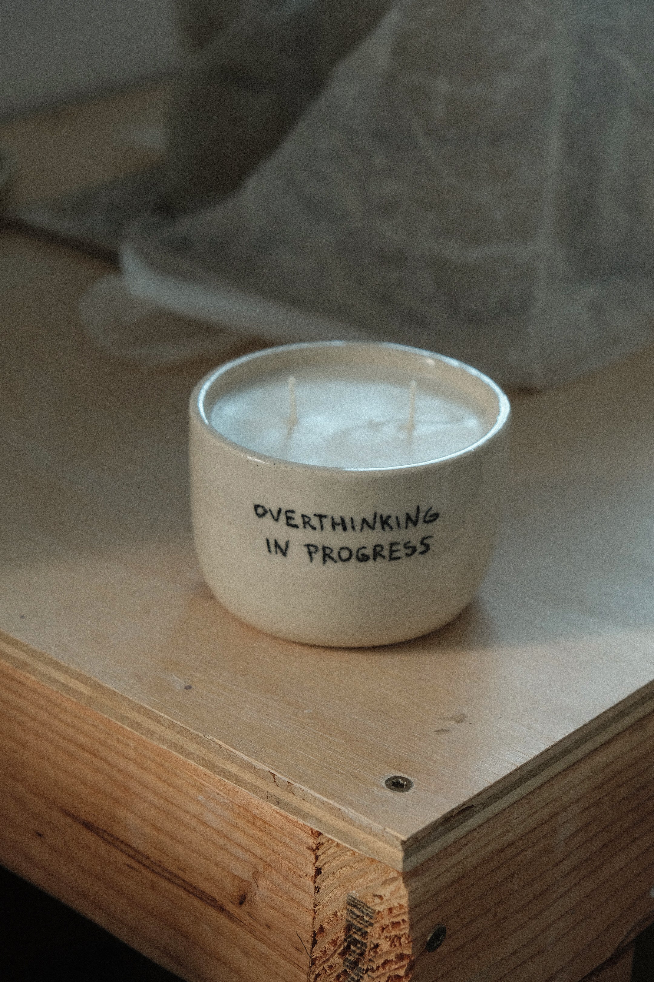 Overthinking Candle