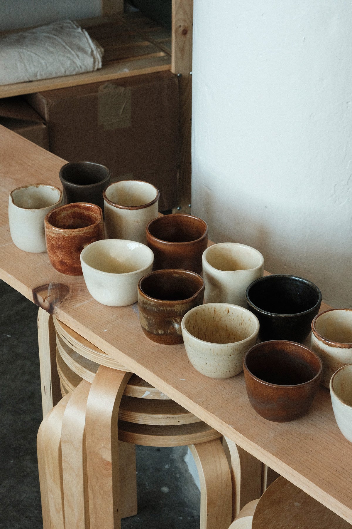 Wide Cup in Autumn Spice