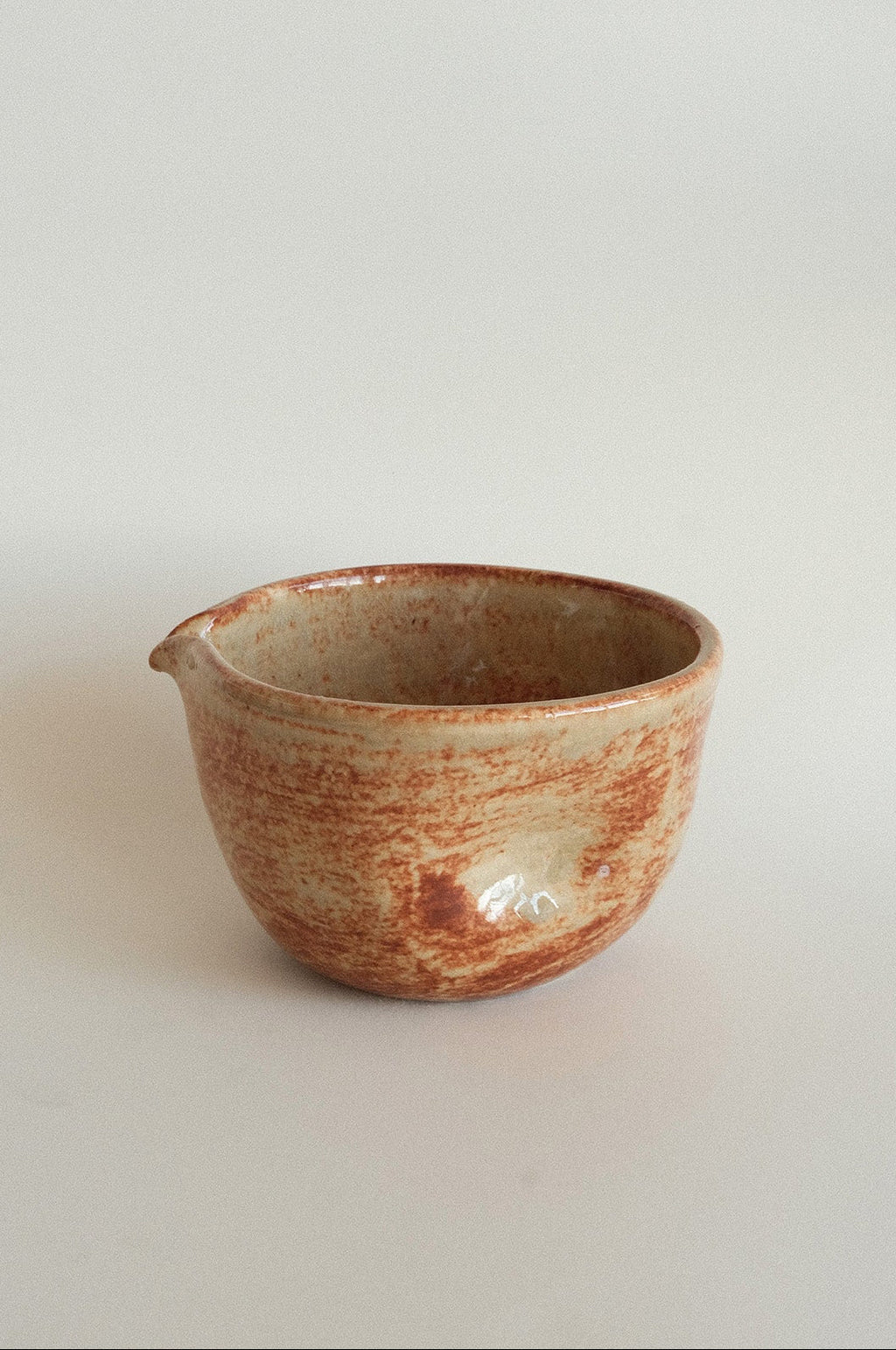 Thumb Matcha Bowl in Blush Clay