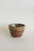 Wide Cup in Smoked Walnut