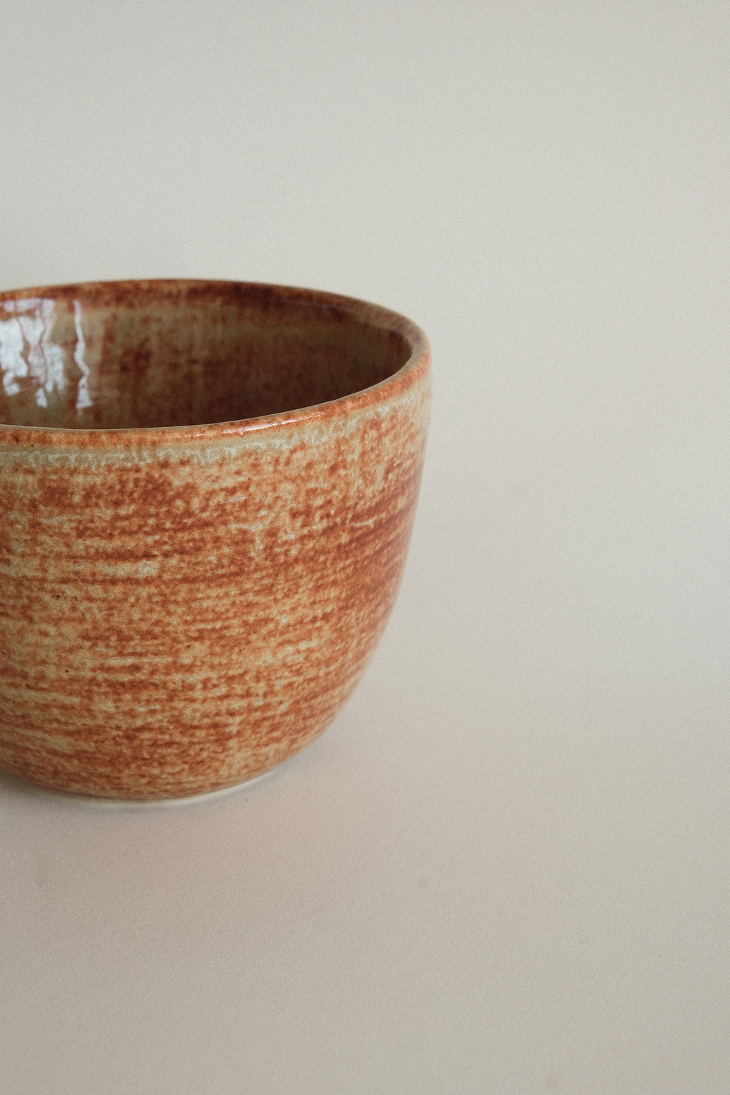 Wide Cup in Clay Blush