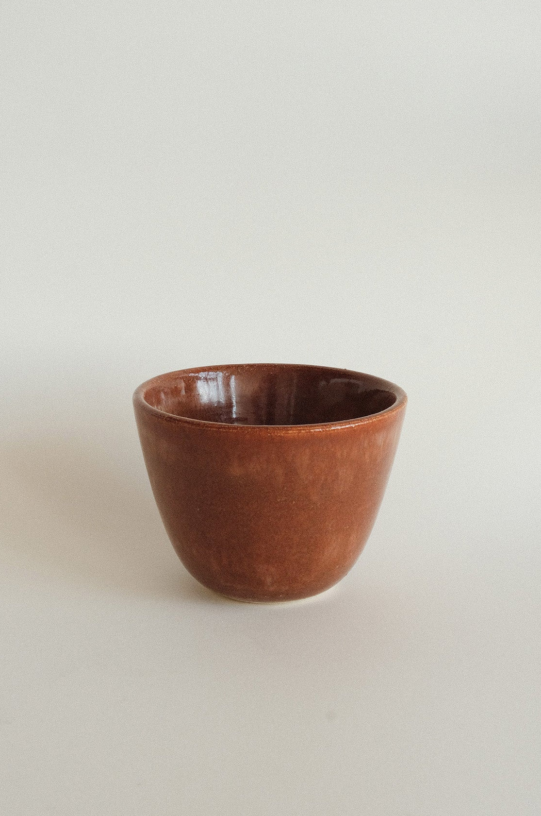Wide Cup in Cinnamon