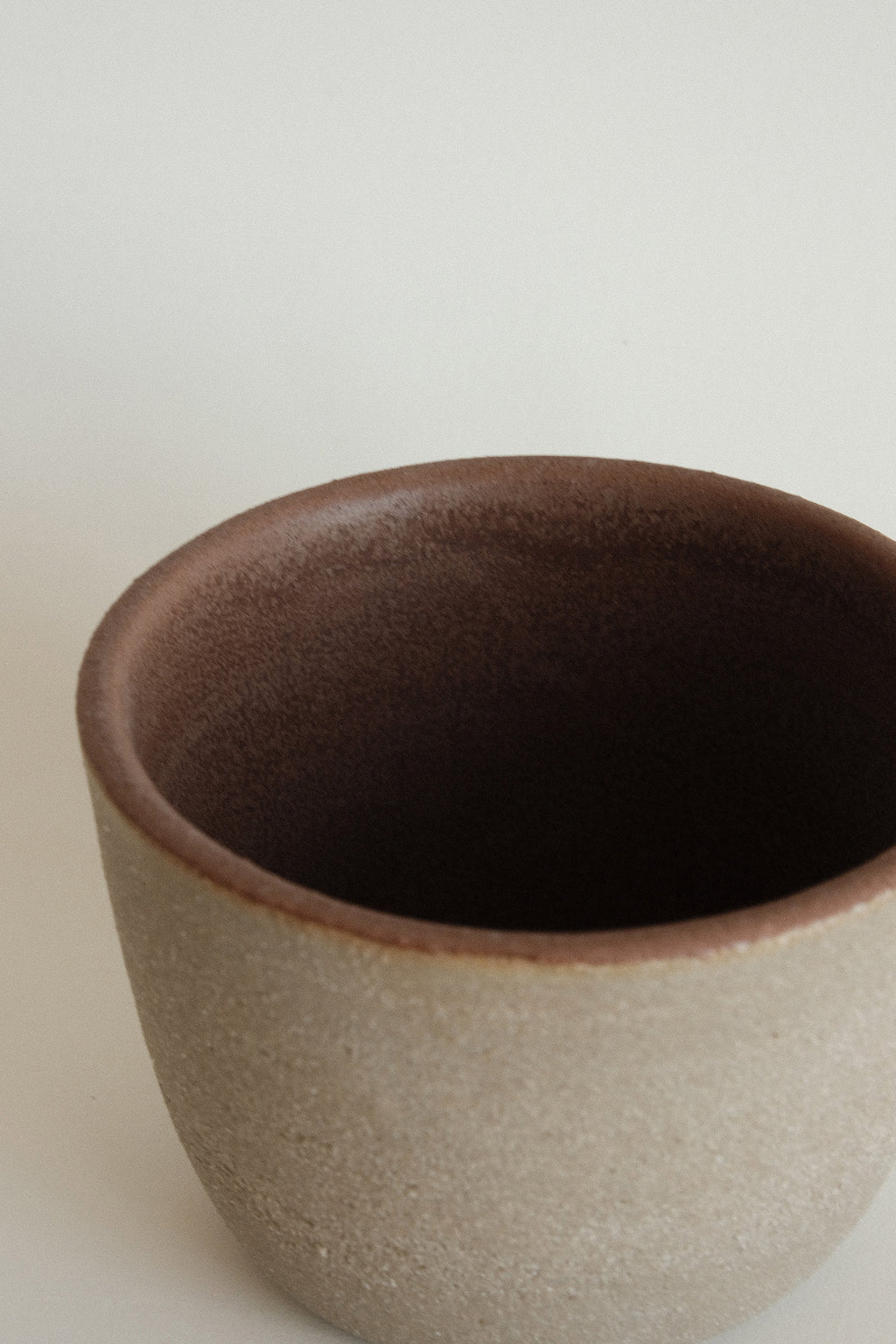 Wide Cup in Earthy