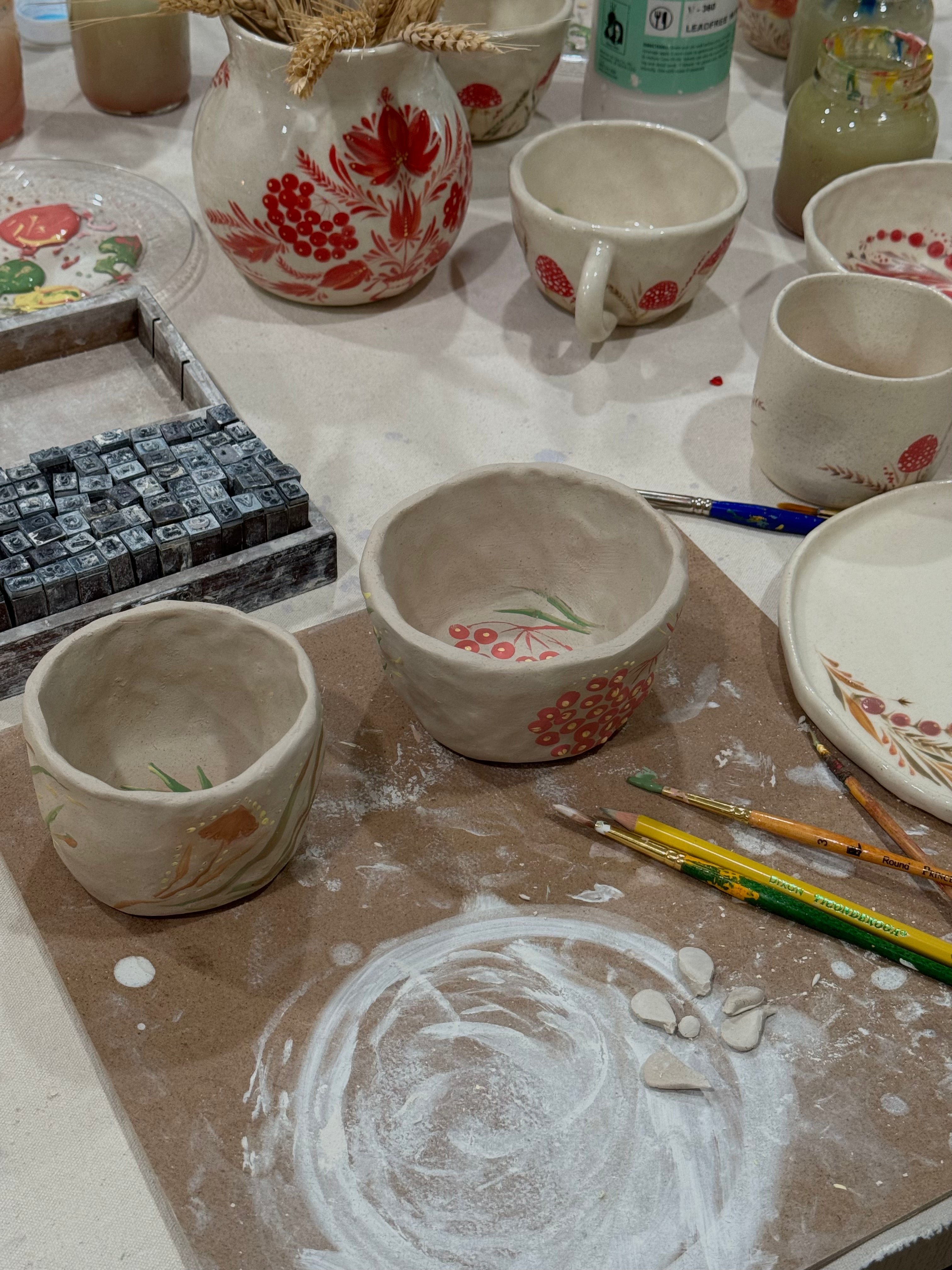 Clay & Paint Workshop | 14.06